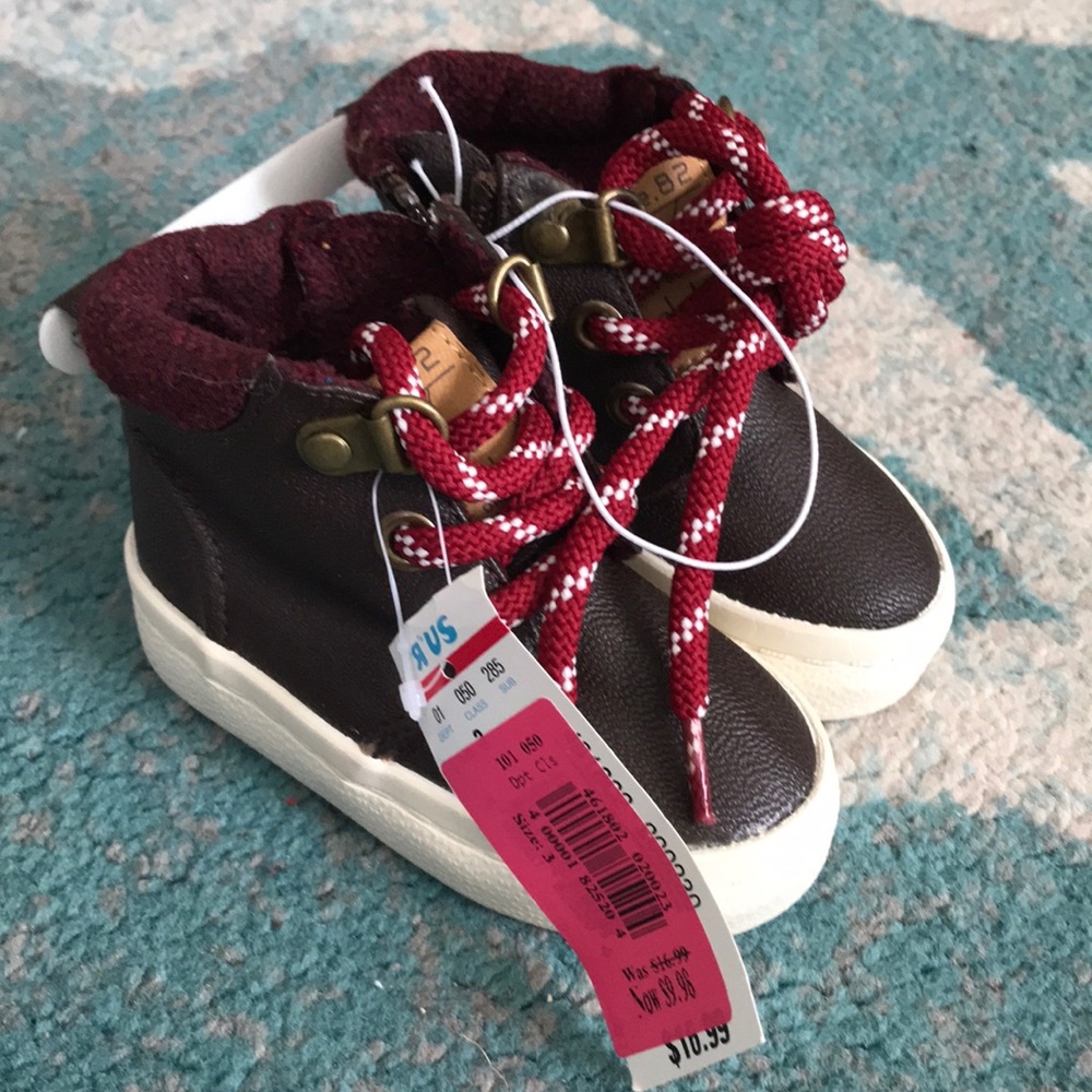 Sold-Brown leather boots